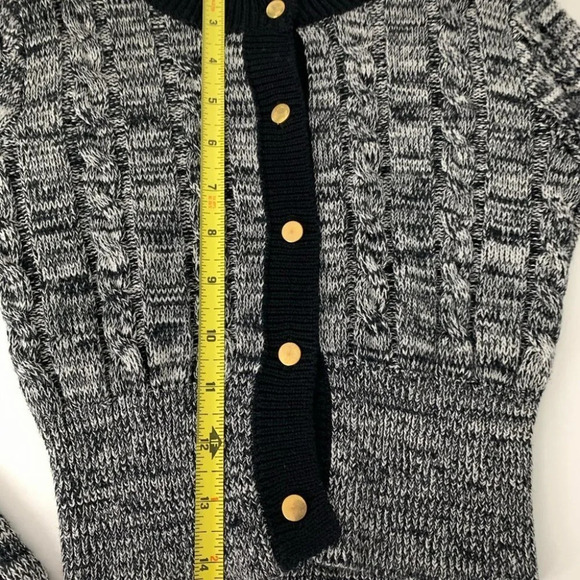 Girl’s Dex black &white cardigan size 6 - Picture 5 of 5
